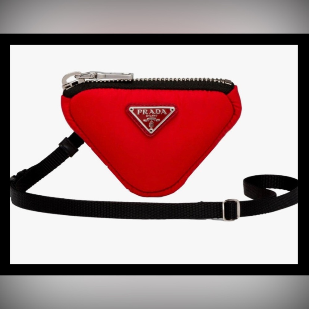 Prada nylon red pouch - Picture 2 of 14